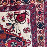 Vintage persian balutch handmade carpet 90x175 cm
