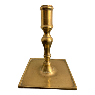 Bronze candle holder XVIIth century