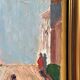 Original Swedish Oil on Panel – “Street Scene” by U. Ekshard – Signed – Dated 1971 – Vintage & Framed