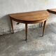 Paire de consoles demi-lune, XIXe siècle