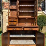 Louis XV / Louis XVI style walnut sideboard
