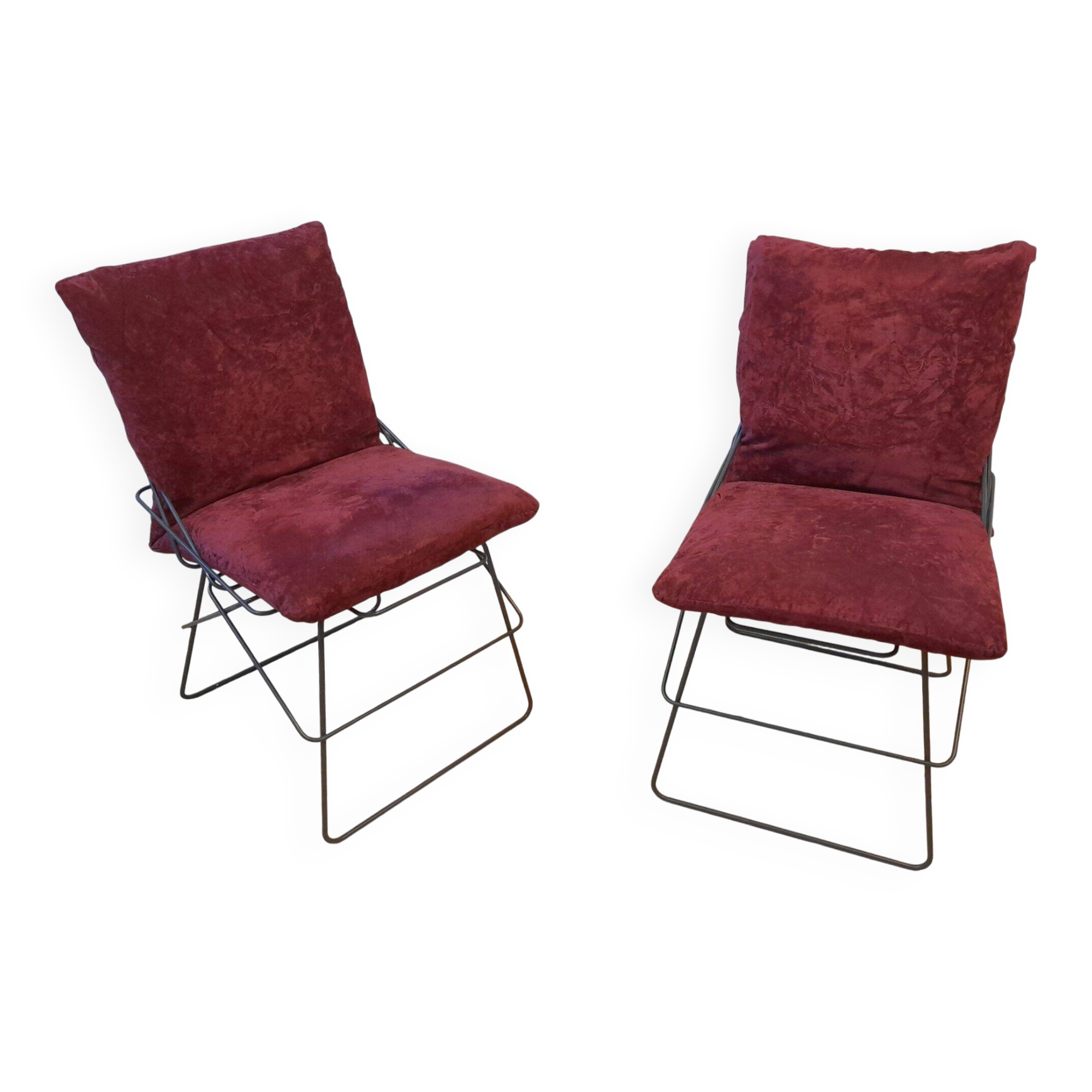 2 Sof Sof Enzo Mari dining chairs