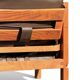 Ensemble Salon Pierre Chapo - Canapé S32 & Fauteuil S15 - Orme & Cuir Brun