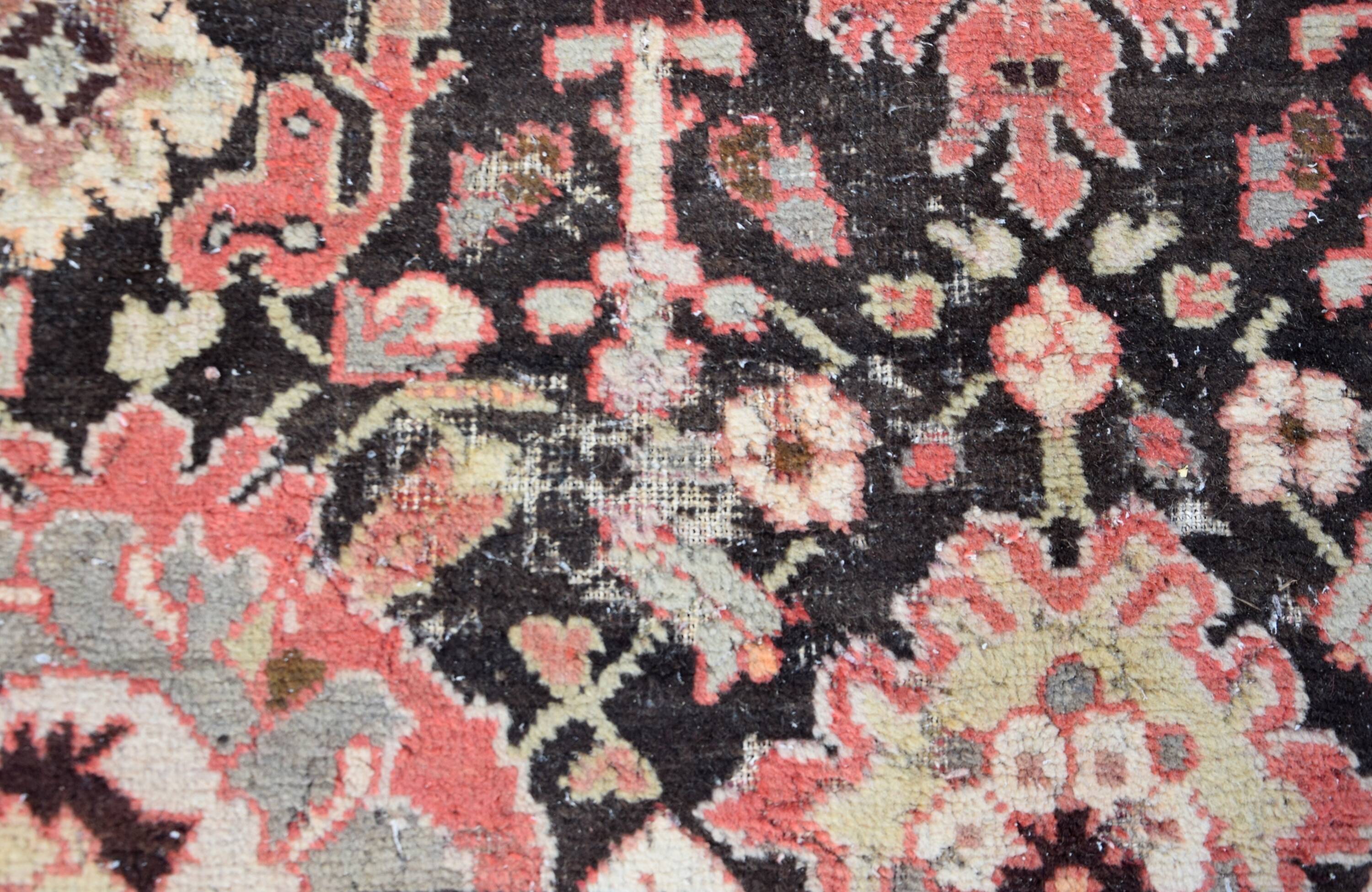 Antique 19th Century Karabagh Runner Rug: 4.80 X 1.30 Meters - Handmade