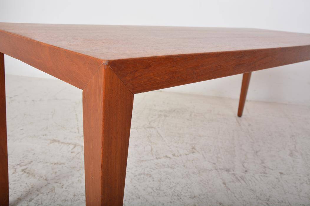 Vintage teak coffee table by Severin Hansen For Haslev Møbelsnedkeri, 1960s