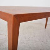 Vintage teak coffee table by Severin Hansen For Haslev Møbelsnedkeri, 1960s