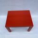 Milo Baughman for Thayer Coggin Formica Red Side Coffee Table 1960s