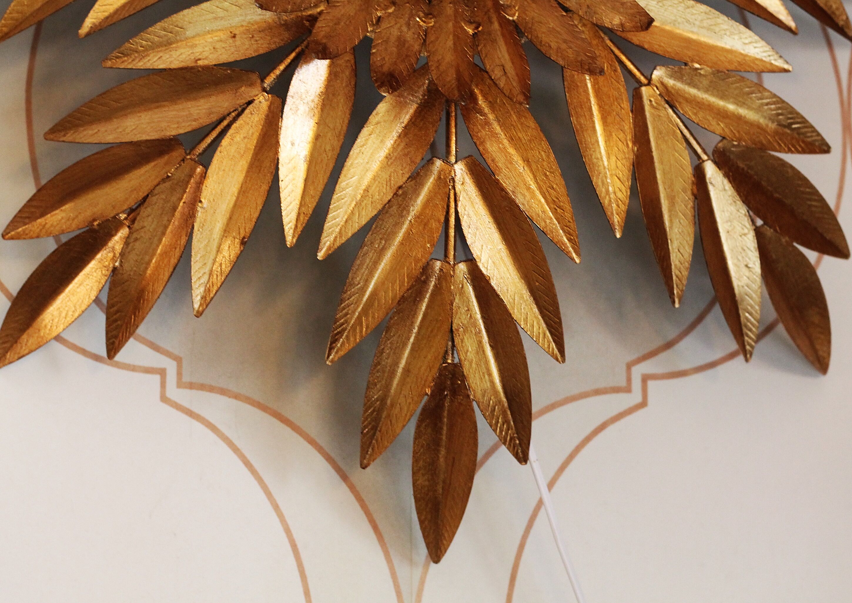 Vintage ferroart lamp