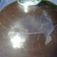 Ice bucket ball shape Vintage 70s brown color