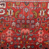 Vintage Persian Rug Handmade Farahan Carpet Area Rug- 127x214cm