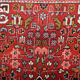 Vintage Persan Tapis Fait à la main Farahan Tapis Zone De Tapis- 127x214cm