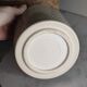 Glazed ceramic flowerpot