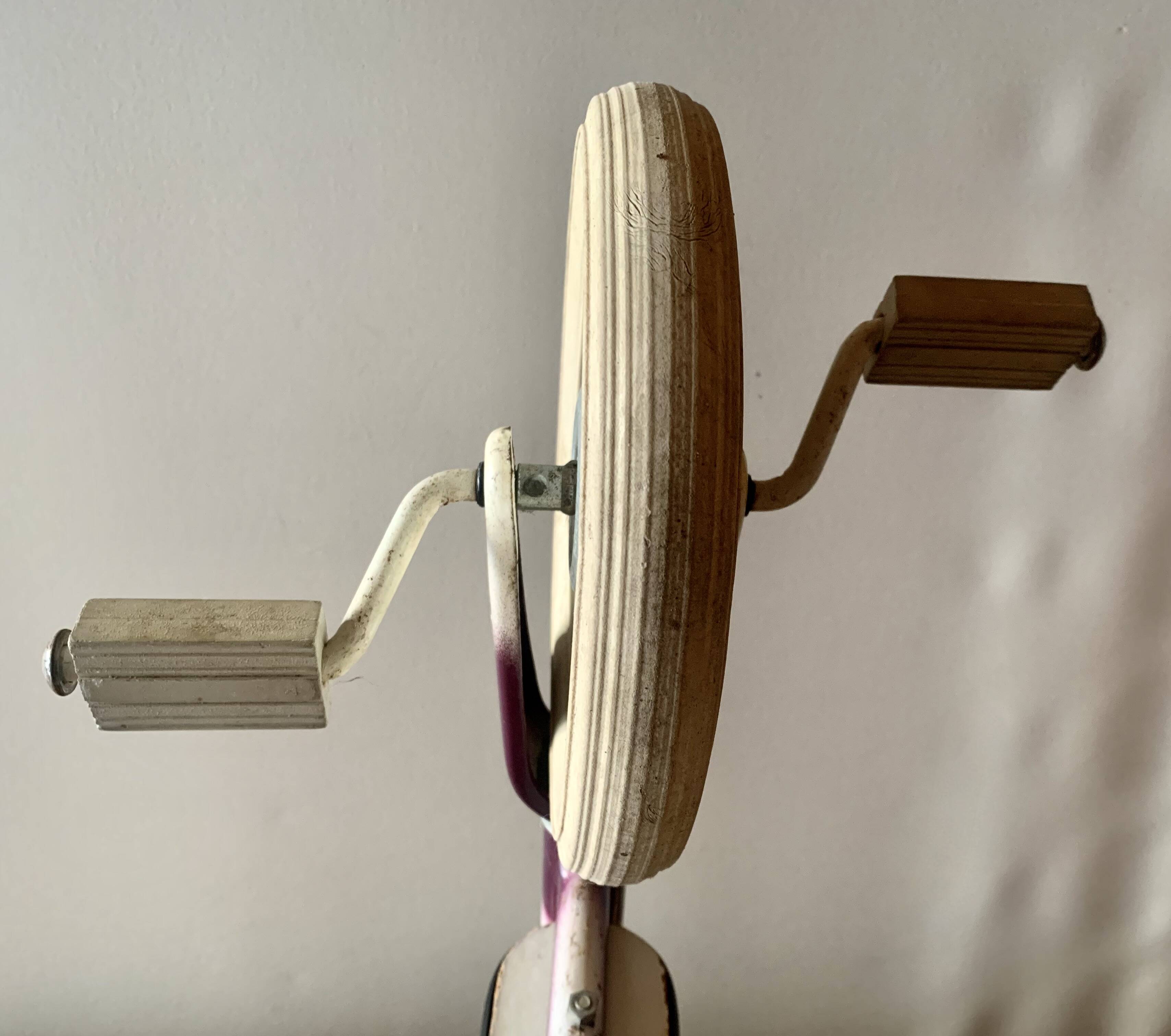 Vintage children's tricycle - painted and chromed metal - Buffalo Type Luxe