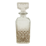 Moulded glass whisky decanter