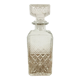 Moulded glass whisky decanter