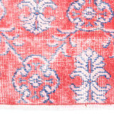 2x8 red classic vintage runner rug, 245x73cm