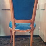 Chaise bleue