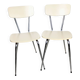 Duo de chaises en formica