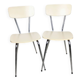 Pair of formica chairs