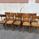 Set de 10 chaises bistrot baumann