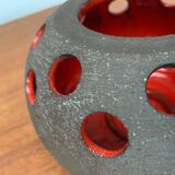 Danish studio candlestick from the mid-century by Lovemose, 1960s.