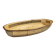 Bread basket in enameled sheet metal with brown dots, first half of the 20th century