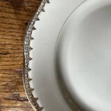 Set of 11 starter/dessert plates - Pommier Dureil 72 - Porcelain