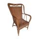 Fauteuil rotin 1950 circa