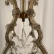 Imposing venetian chandelier in crystal with tassels