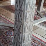 Carved solid wood table