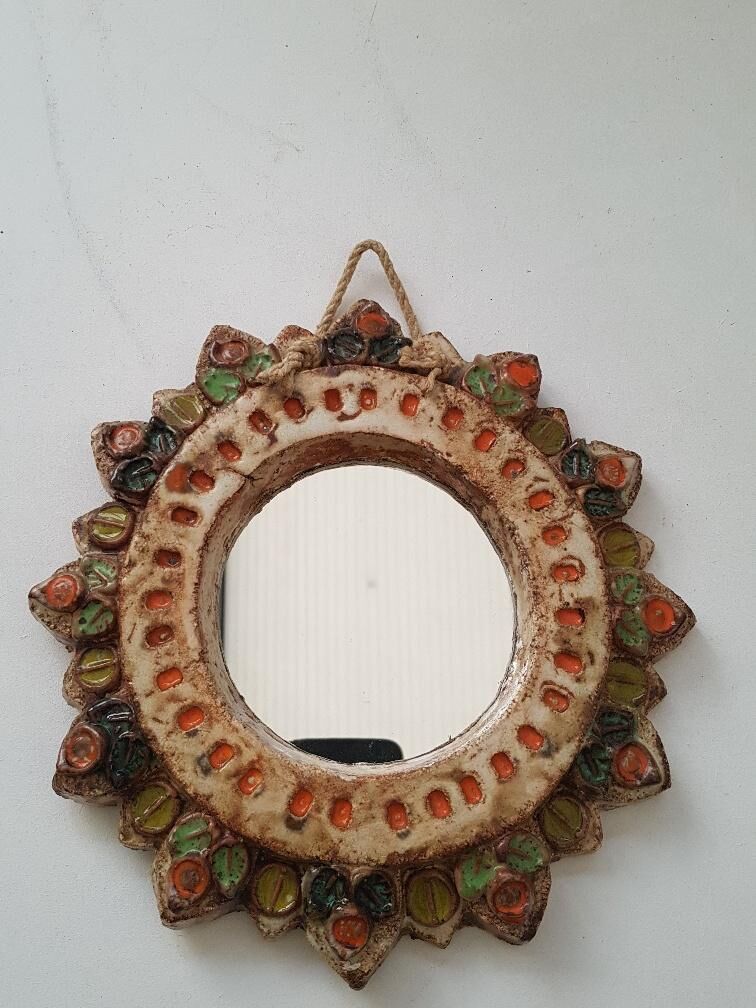 Mirror cyclades anduze 22cm