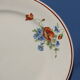 Vintage round dish in earthenware from Salins France - 27.5 cms