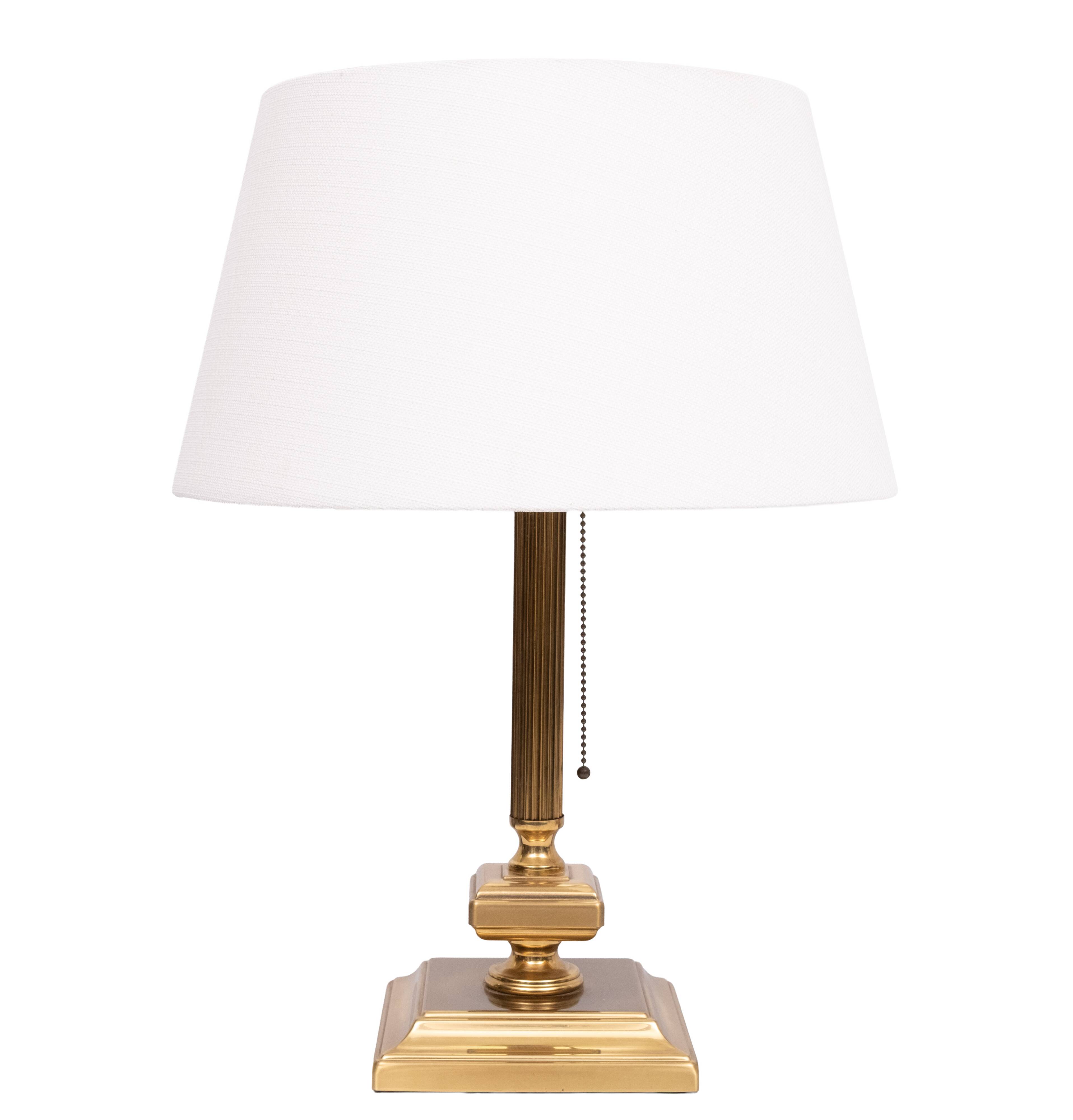 Herda Brass Classic Table lamps 1970s