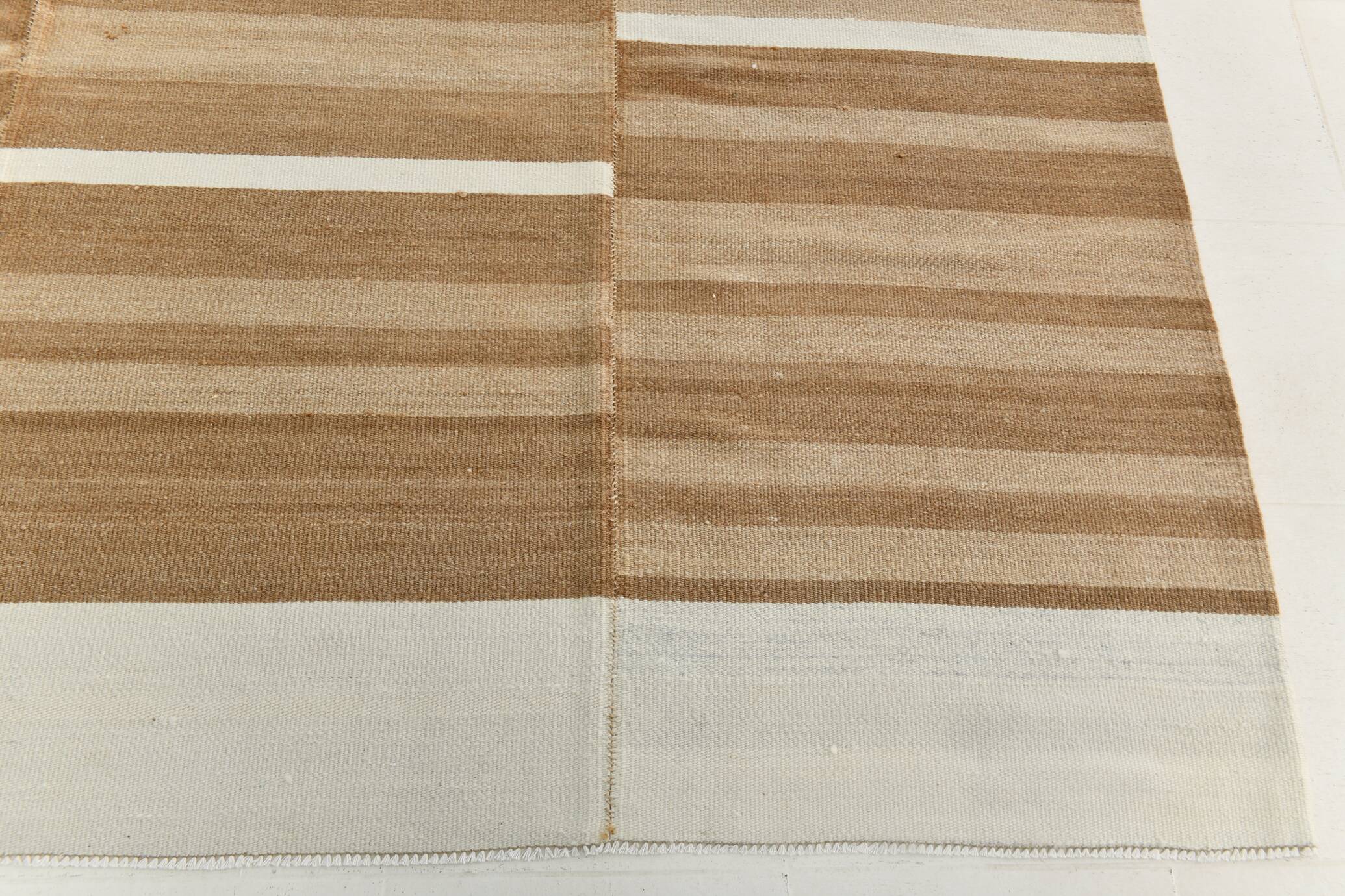 10x10 Bronze Beige Square Vintage Rug, 300x321Cm