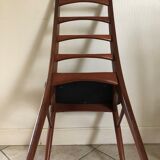 Set of 6 Scandinavian chairs in Teak "Lis" by Niels Koefoed, Circa 60's