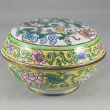 Chinese enamelled bronze box