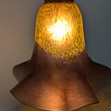 Lampe tulipe pâte de verre
