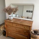 Horizontal Louis-Philippe mirror