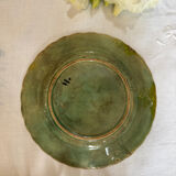 Bird plate barbotine