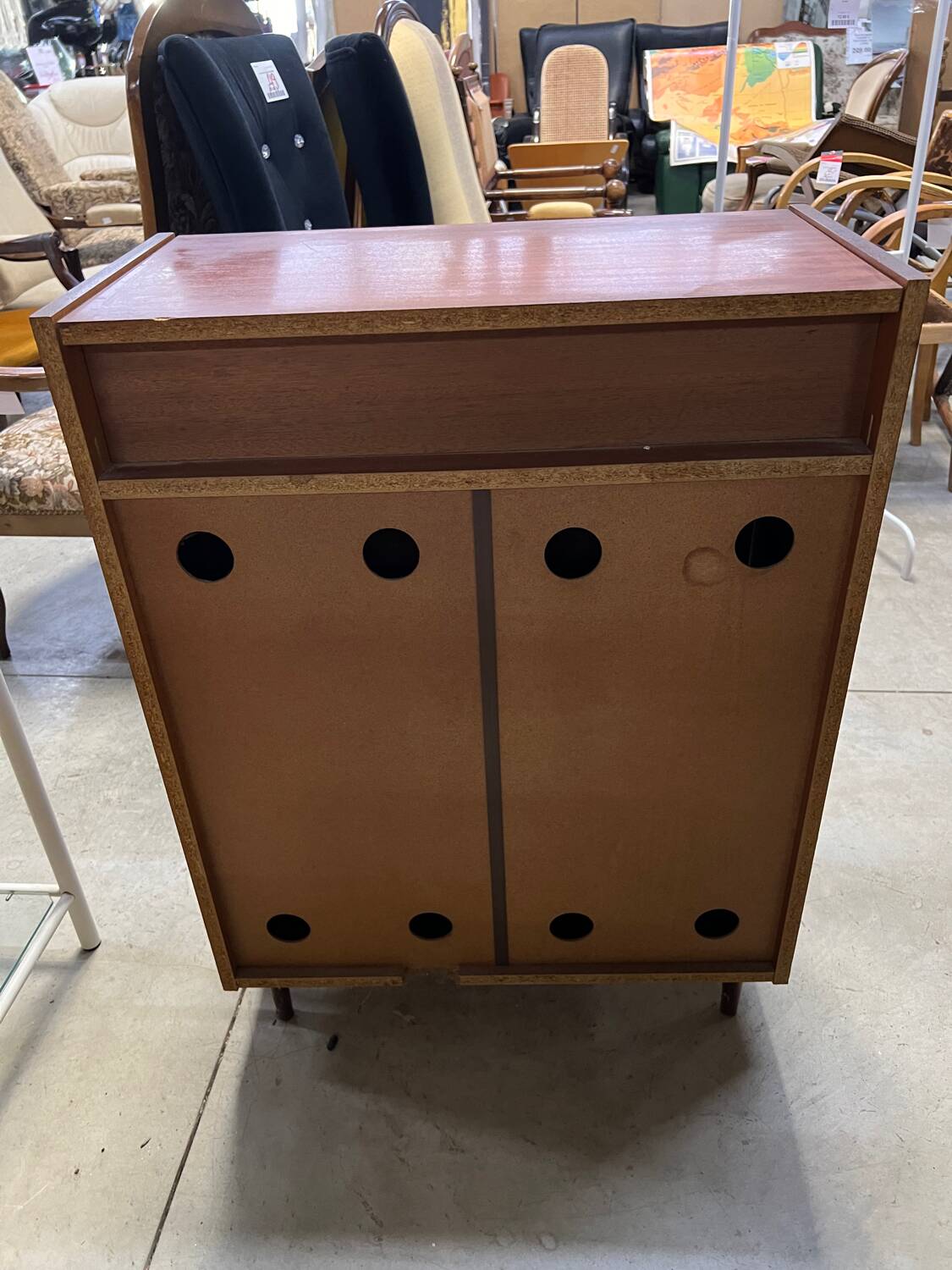 Scandinavian shoe cabinet