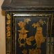 Chinese lacquered wedding cabinet painted circa 1920