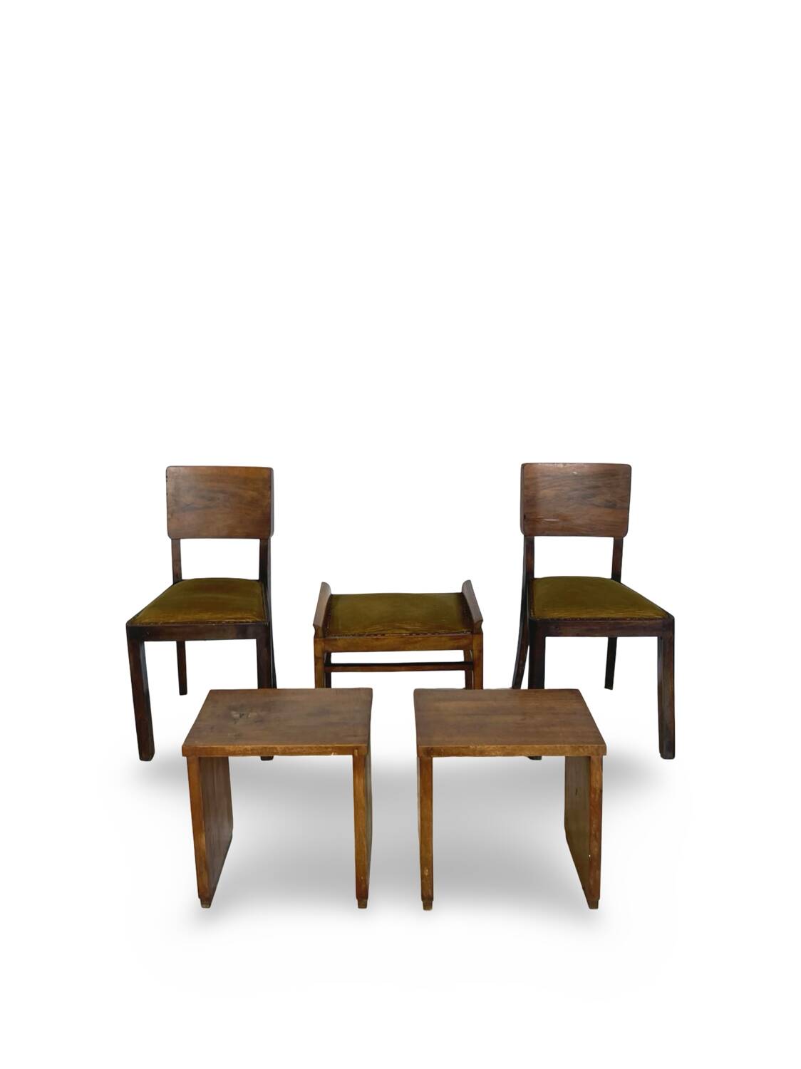 Seating armchair group, 1920s