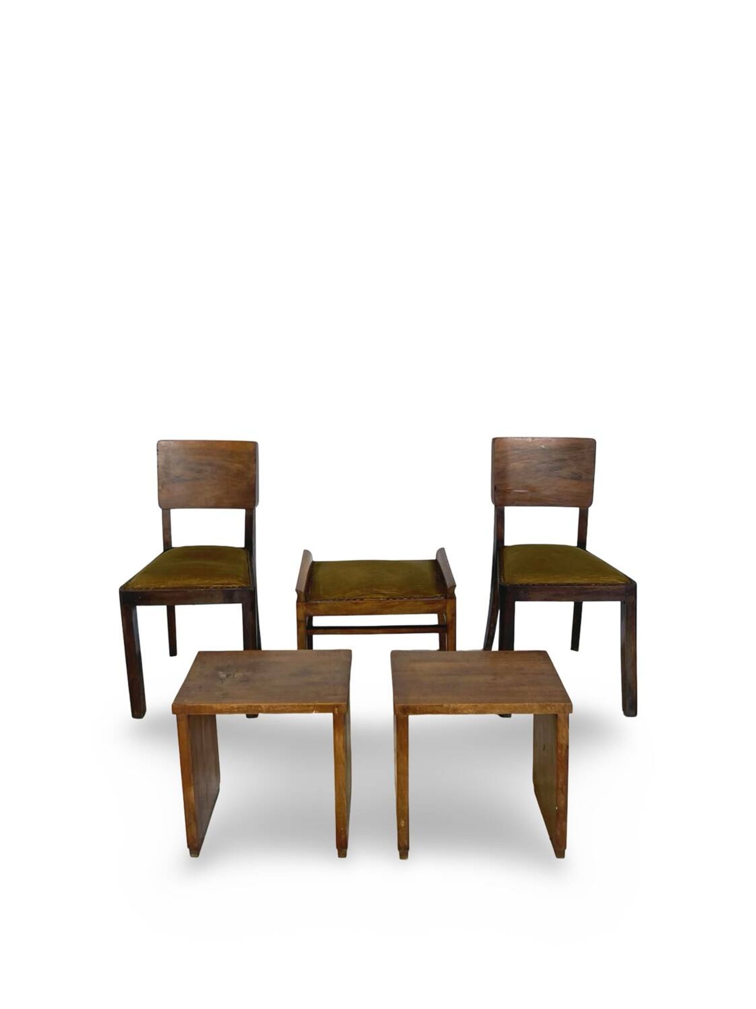 Seating armchair group, 1920s
