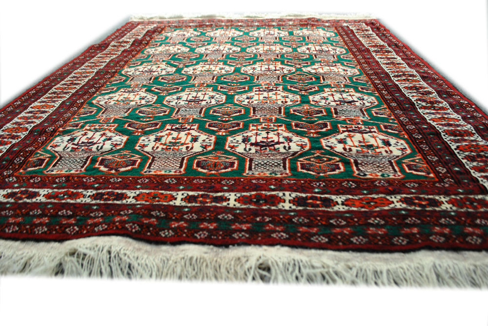 Very fine authentic Persian rug torkaman 173x132cm