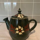 Coffee maker and pot set in Alsace stoneware