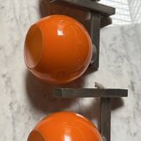 LITA 1970 orange wall lights