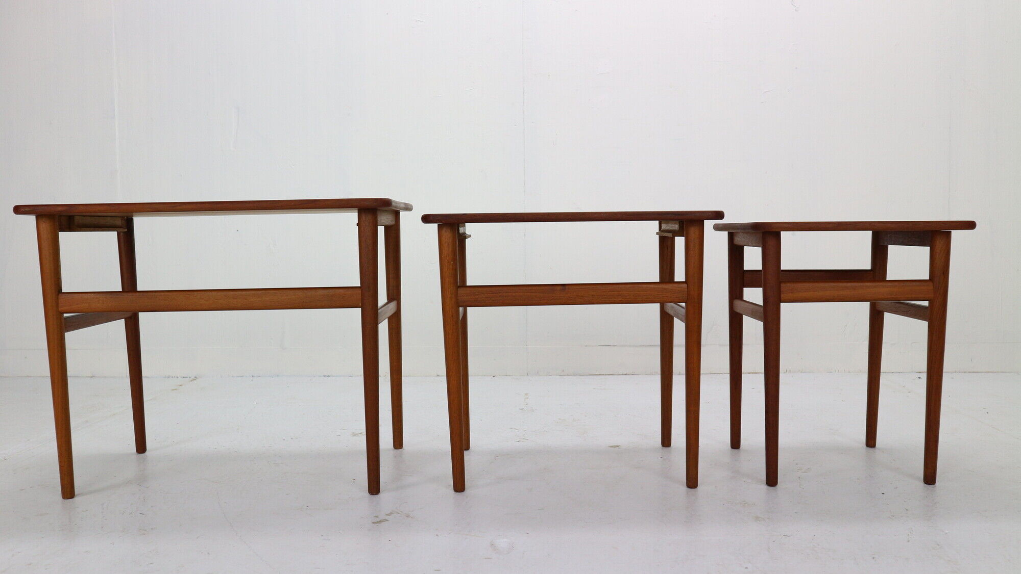Mid-Century Modern Danish Teak Nesting by Kurt Østervig for Jason Mobler, 1960s