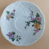 Service café bernardaud Limoges oiseaux fleurs