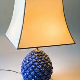 Mid-century Italian ceramic pineapple lamp