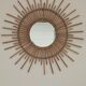Rattan sun mirror 1970